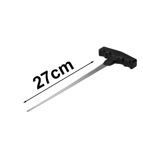 Wire feeder tool T-Handle with with split and hole. 27cm
