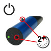 Resinator wireless impact heater with vibrating function, rechargeable