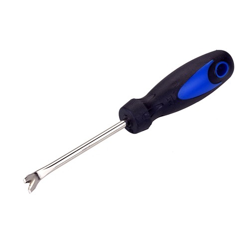 Trim pad removal tool, small V-shape