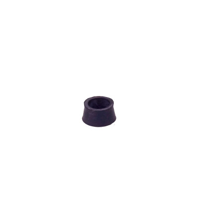 Rubber cap Ø 9,8 mm with raised edge