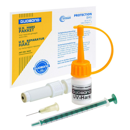 Duobond UV-Resin 1.5 ml including syringe and injector