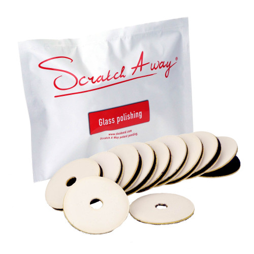 Scratch Away glass polishing discs Ø50mm bag/20 pieces