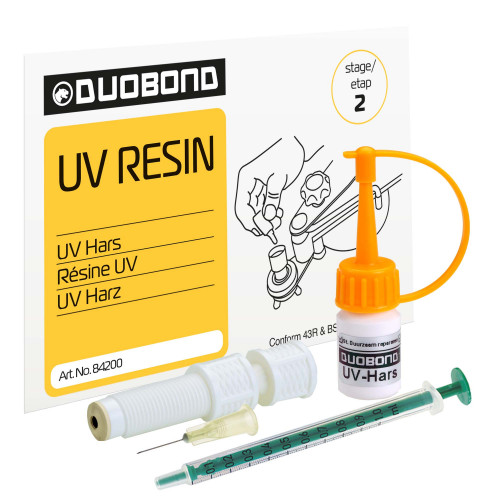 Duobond UV-Resin 1.5 ml including syringe and injector