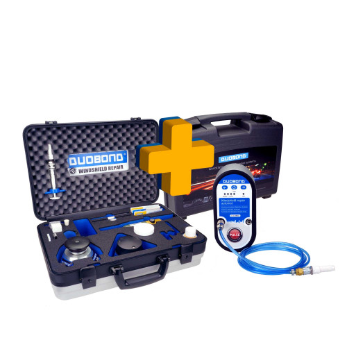 Duobond windshield repair system IQ-2 including Pulse automat